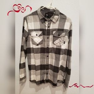 Box Flannel Vans shirt.